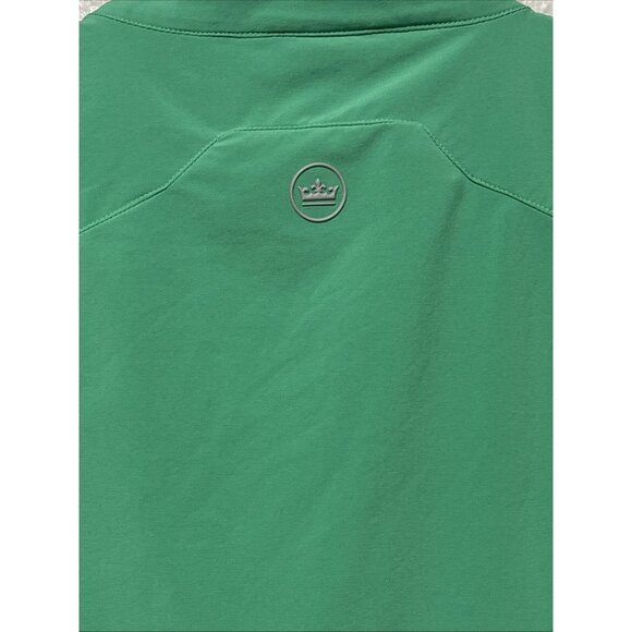 Peter Millar Green Sleeveless Vest Women's Medium Summer Golf Top Full Front Zip - Picture 5 of 9